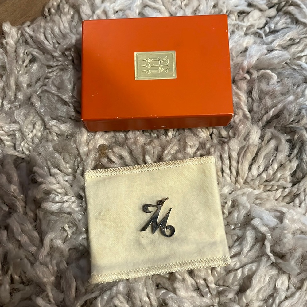 James Avery “M” Charm